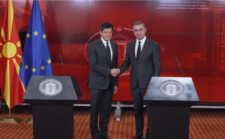 Рокас: Задачата пред нас е јасна и работата треба да почне веднаш без одложување, сакаме да ја видиме Северна Македонија како го искористува овој момент