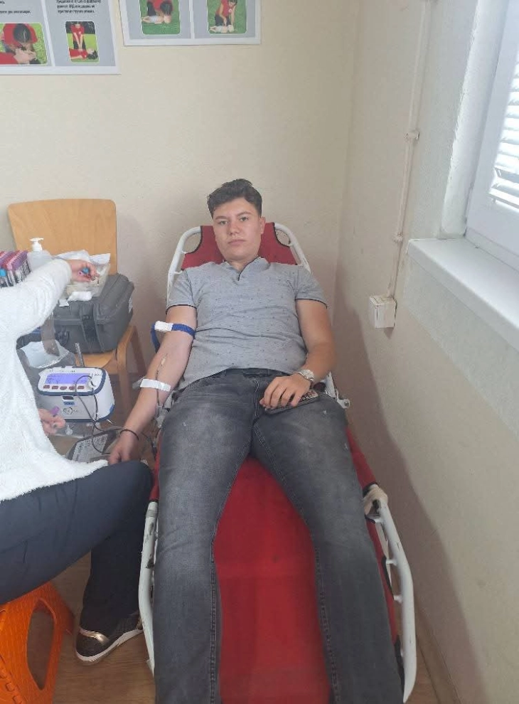 Успешна крводарителска акција во Делчево – собрани 78 единици крв