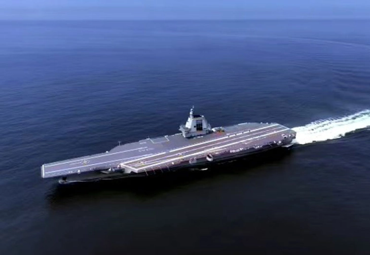 Пуштен во употреба кинескиот носач на авиони Фуџијан