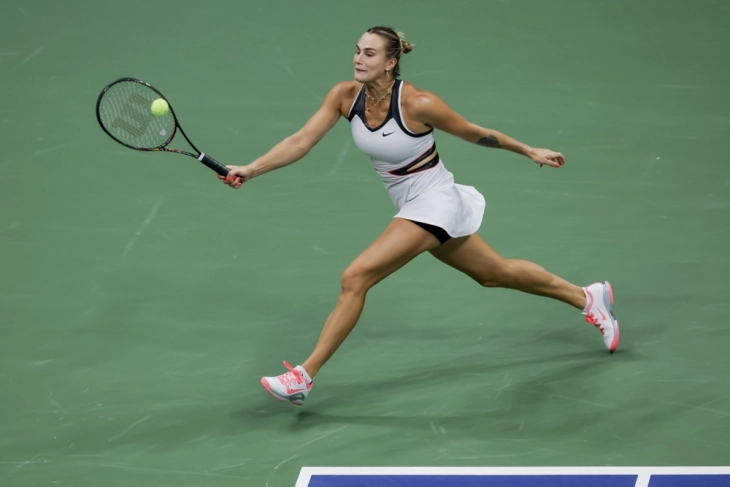 Sabalenka 'super happy' after downing Gauff, Pegula also in semis