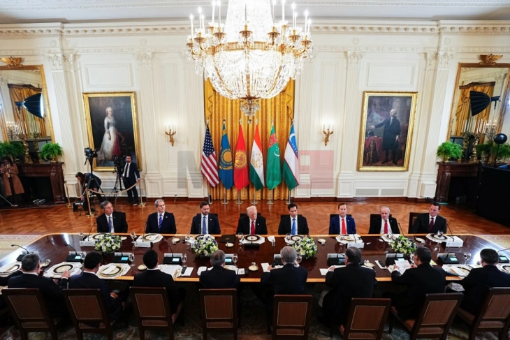 Takimi i Trampit me liderët e Kazakistanit, Kirgistanit, Taxhakistanit, Turkmenistanit dhe Uzbekistanit