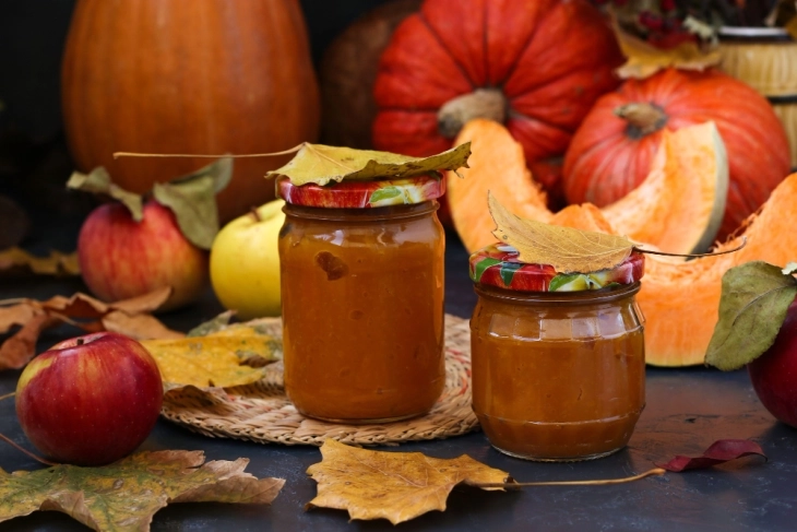 Marmelatë me kungull dhe mollë