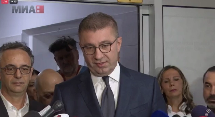 Mickoski: Strategjia politike e opozitës ka qenë mospastrimi i bërllokut në Qytetin e Shkupit