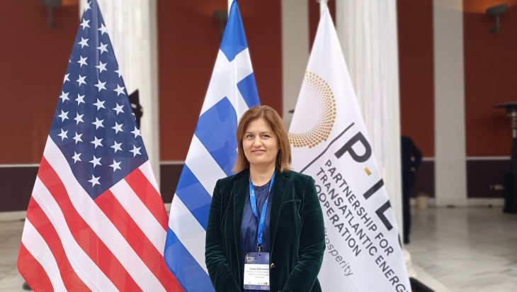 Ministrja Bozhinovska për MIA-n nga Athina: Kemi një rol aktiv në proceset rajonale të energjisë