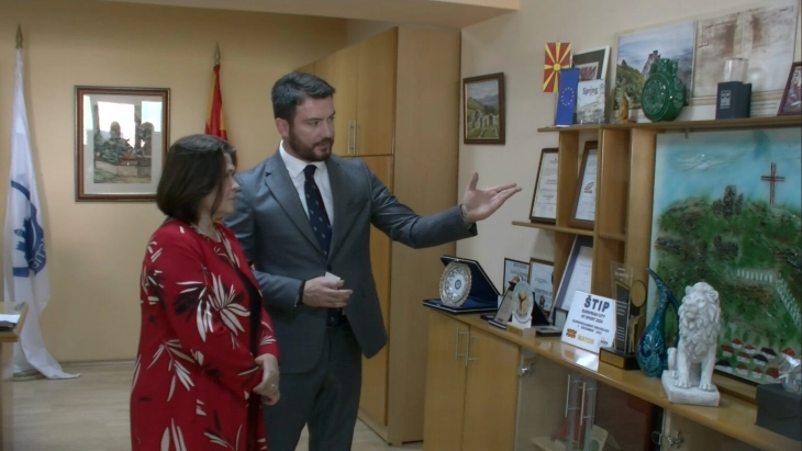 Словачката амбасадорка во посета на Штип