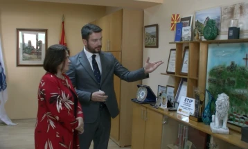 Словачката амбасадорка во посета на Штип