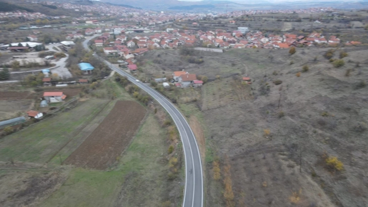 Завршена санацијата на патот кон Пехчево – нов асфалт на регионалниот пат Р1302