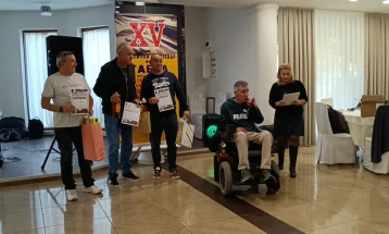 Се одржа јубилејниот 15-ти Републички натпревар во табла за лицата со телесен инвалидитет 