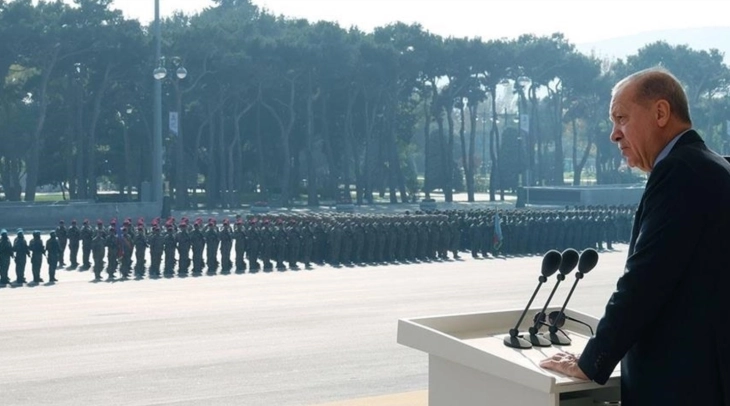 Ердоган: Победата во Нагорно Карабах ќе доведе до траен мир со конструктивен став на лидерите