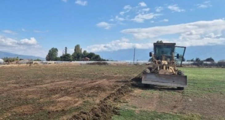 Општина Василево го уреди фудбалскиот терен во Пиперево