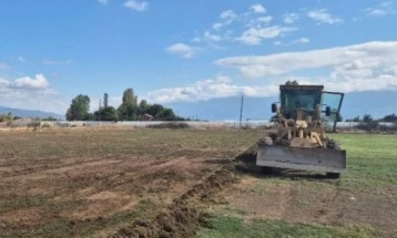 Општина Василево го уреди фудбалскиот терен во Пиперево