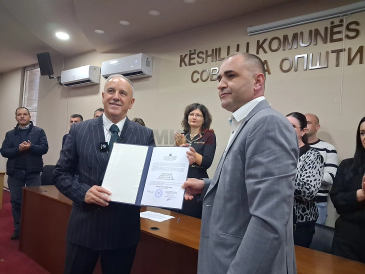 Mendi Qyra zyrtarisht kryetar i komunës së Strugës