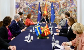 President receives Swedish Parliament's Friendship Group delegation