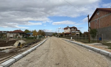 Се гради нов плочаст мост и сервисна улица во Марино