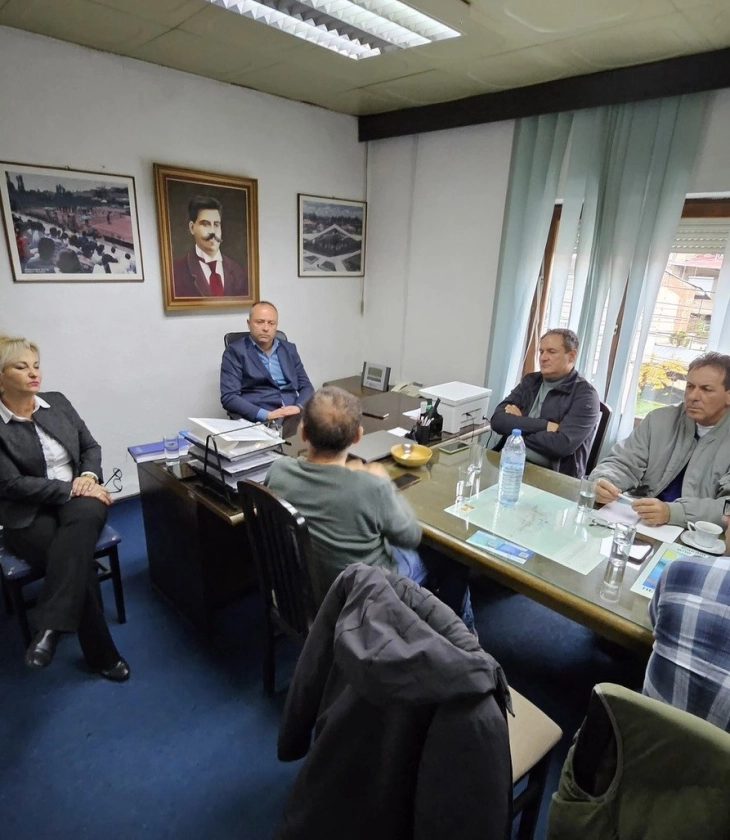 Градоначалникот Грозданов на прва работна средба во КЈП „Водовод“