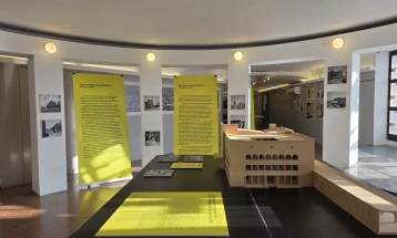 Во Солун отворена архитектонската изложба „Иднината како проект: Доксијадис во Скопје“