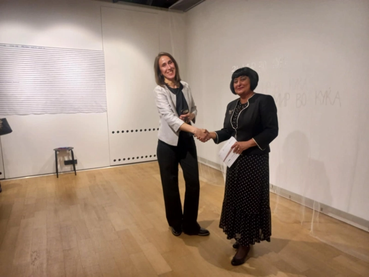 Во Загреб отворена изложба на Марија Сотировска Богдановска