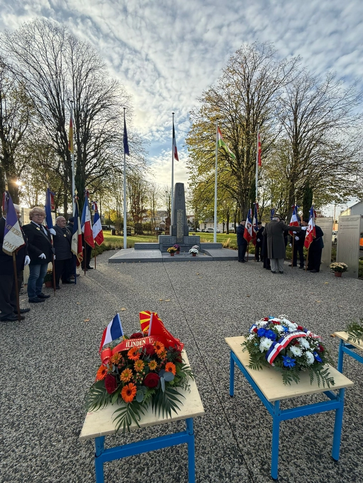 Традиционална комеморација на загинати 33 македонски борци под француско знаме на македонски фронт 1914-1918 во Коломбел