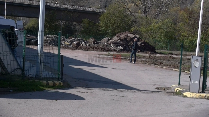 Се расчистува теренот околу штипската Автобуска станица за изградба на вториот „Лидл“ маркет