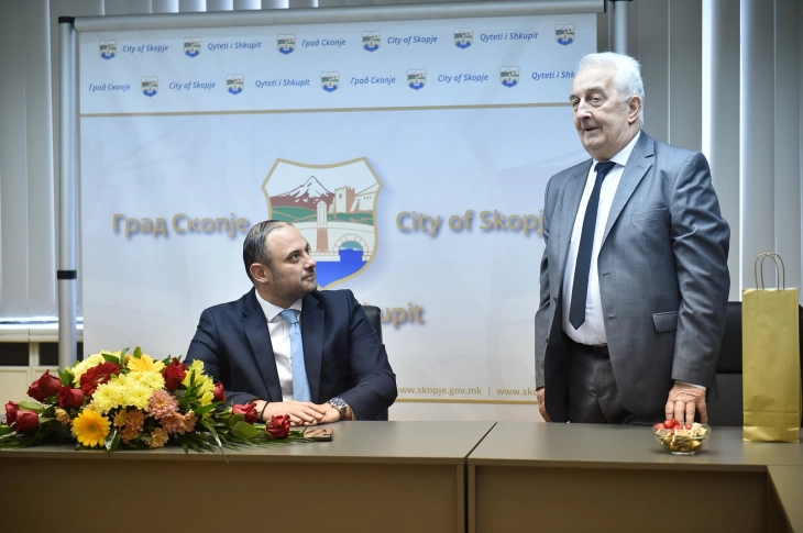 Традиционална средба на градоначалникот  Ѓорѓиевски со борците по повод Денот на ослободувањето на Скопје