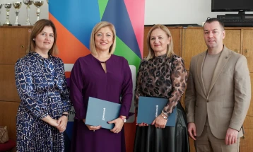 Божиновска: Уште едно училиште со паметен систем за следење на потрошувачката на енергија