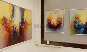 Во Делчево отворена самостојна изложба на уметникот Решат Амети