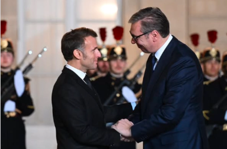 Вучиќ: Верувам дека односите меѓу Србија и Франција се посилни денес од кога било во поновата историја