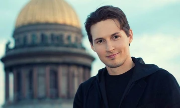 Francezët e hoqën ndalesën për udhëtim të pronarit të rrjetit social Telegram