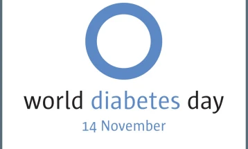 Over half a billion people worldwide have diabetes, nearly 141.000 cases in North Macedonia, one-third remain undiagnosed