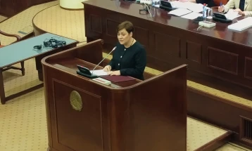 Dimitrieska-Kochoska: 2026 draft-budget an economic message of stability, trust, and growth