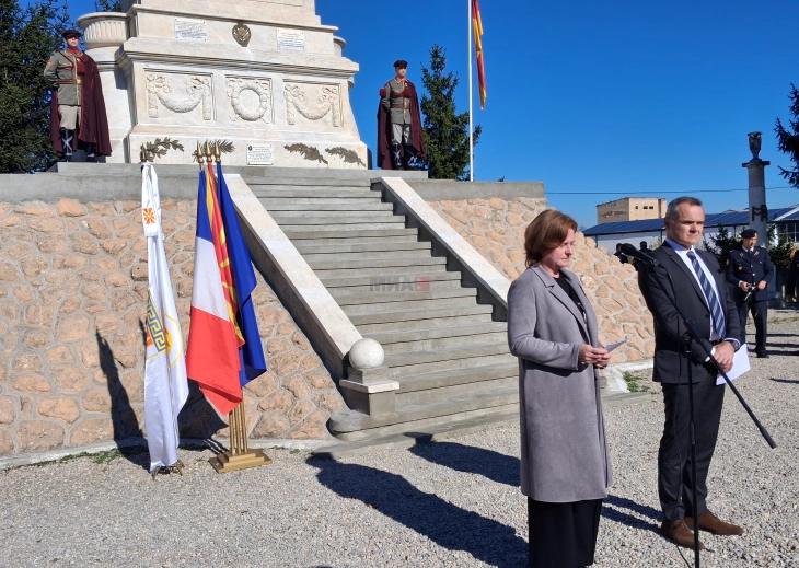 Во Битола амбасадите на Франција и Германија го одбележаа Денот на примирјето