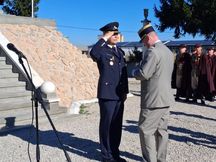 Полковник Кире Николовски одликуван со Сребрен медал за национална одбрана