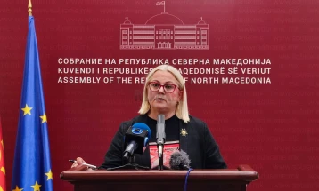 Стојаноска:  Предлог буџетот за 2026 година е насочен кон фискална консолидација, со цел намалување на дефицитот и зголемен економски раст