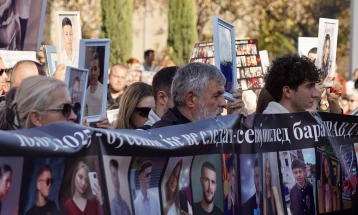 Триесетти протестен „Марш за ангелите“ во Скопје, барање за одговорност и правда