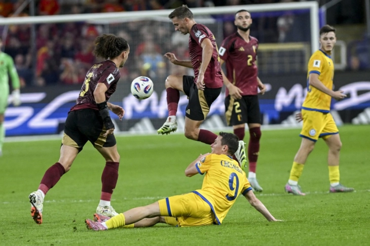 Казахстан ремизираше со Белгија, македонската репрезентација има теоретски шанси за директен пласман на СП