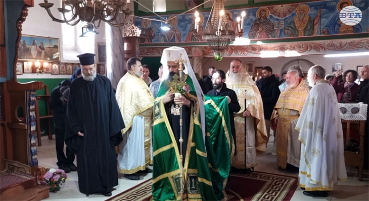 Патријархот Даниил освети и отвори центар за учење во параклисот „Свети Јован Рилски Чудотворец“ во селото Самораново