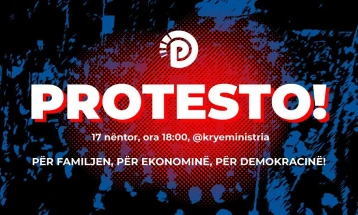 Албанската опозиција од утре почнува со антивладини протести