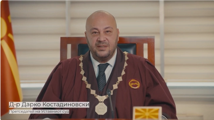 Kostadinovski: Lojaliteti ndaj Kushtetutës është detyrë e secilit qytetar