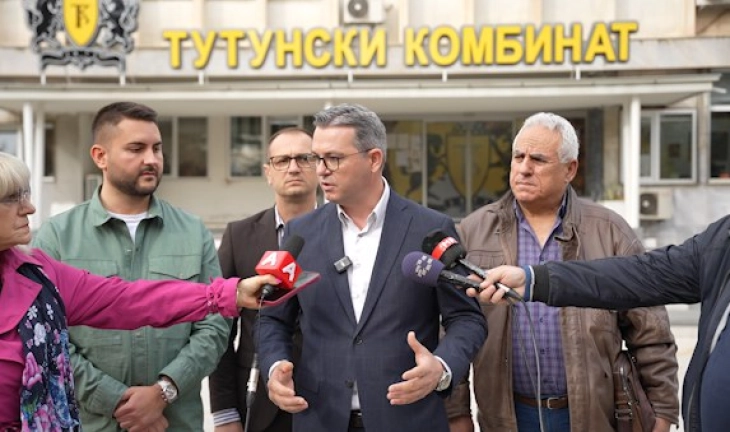 Трипуновски: Тутунскиот комбинат Прилеп од утре започнува со откуп на тутун, реколта 2025