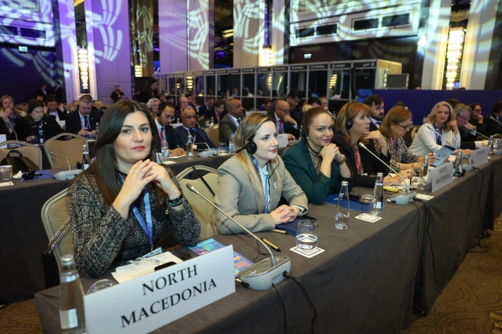 Собраниска делегација на 23. Есенски состанок на ПС на ОБСЕ во Турција