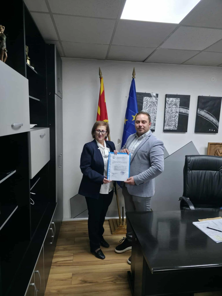 Мартин Малчев назначен за заменик-градоначалник на Општина Македонска Каменица