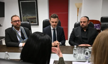 Координативна средба на Ѓорѓиевски, Муцунски и Љутков за претстојната презентација во Брисел за Скопје - Европска престолнина на културата 2028