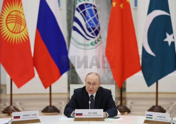 Путин повика на зајакнување на улогата на Шангајската организација за соработка