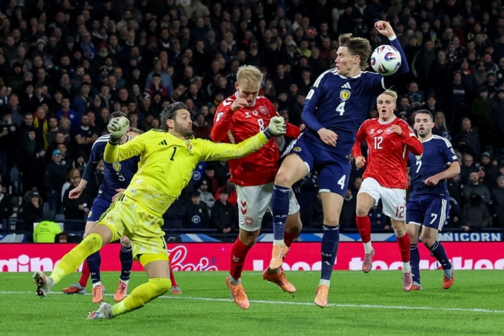 Шкотска во ефикасен натпревар ја победи Данска и избори директен пласман на СП 2026