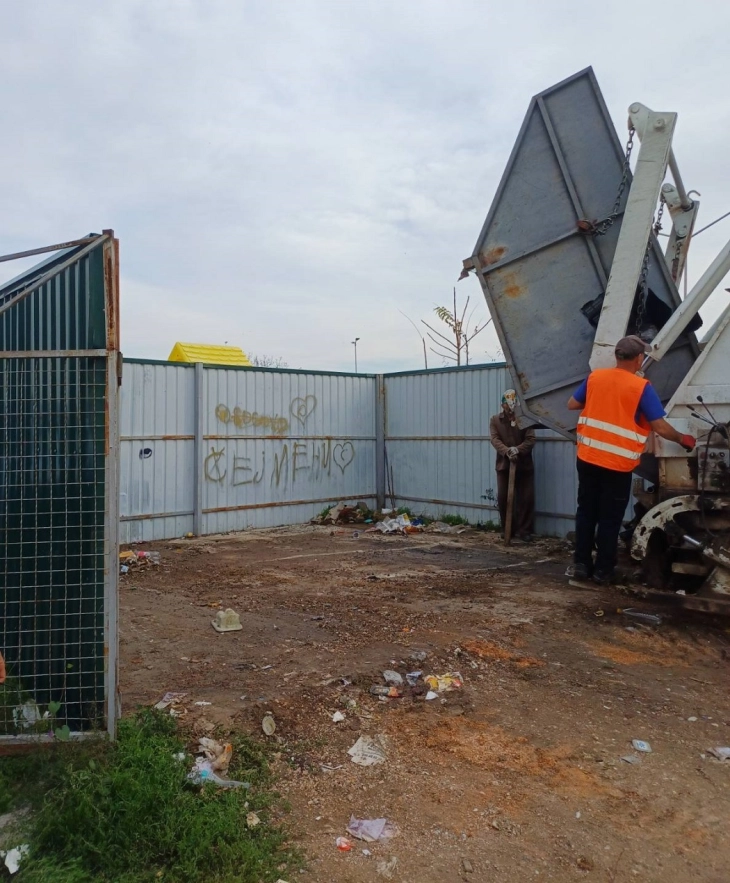 Продолжува чистењето и уредувањето на јавните и на зелените површини во Кочани