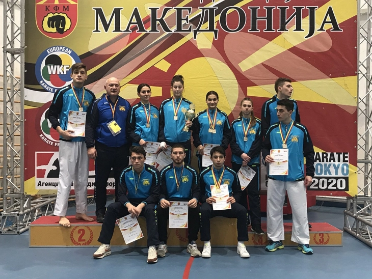 Макпетрол е најтрофеен карате-клуб на Балканските шампионати