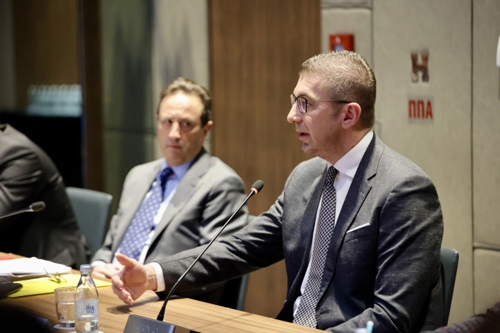 Kryeministri Mickoski në një ngjarje të Odës Ekonomike Gjermani - Maqedoni e Veriut, mundësi për shkëmbim të përvojave