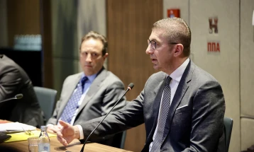 Kryeministri Mickoski në një ngjarje të Odës Ekonomike Gjermani - Maqedoni e Veriut, mundësi për shkëmbim të përvojave