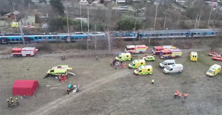 Во железничка несреќа во Чешка повредени 57 луѓе (ДПЛ)