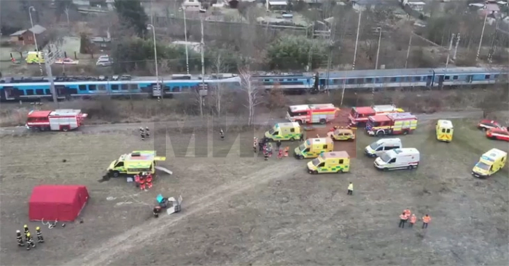 Në një aksident hekurudhor në Çeki janë lënduar 57 njerëz (PLT)